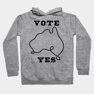 Vote Yes Design Hoodie